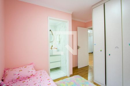 Quarto 1 - Suíte de apartamento para alugar com 2 quartos, 56m² em Vila Assunção, Santo André
