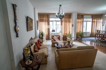 Sala de apartamento à venda com 4 quartos, 180m² em Flamengo, Rio de Janeiro