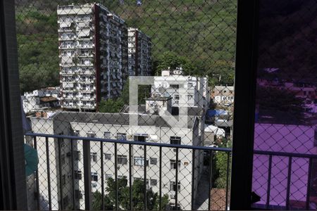 Vista Sala de apartamento à venda com 2 quartos, 65m² em Riachuelo, Rio de Janeiro