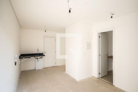 Sala e Cozinha de kitnet/studio à venda com 1 quarto, 24m² em Ipiranga, São Paulo