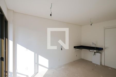 Sala e Cozinha de kitnet/studio à venda com 1 quarto, 24m² em Ipiranga, São Paulo