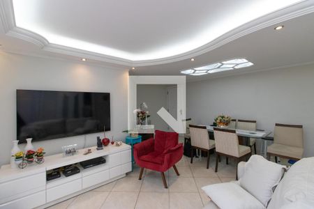 Sala de apartamento à venda com 4 quartos, 112m² em Vila Isolina Mazzei, São Paulo