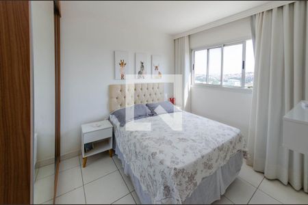 Quarto 1 de apartamento à venda com 2 quartos, 55m² em Estrela do Oriente, Belo Horizonte