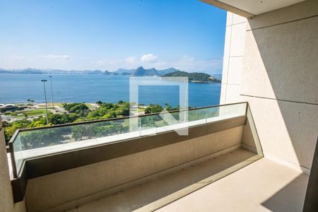 Sala - vista da varanda de apartamento à venda com 3 quartos, 147m² em Flamengo, Rio de Janeiro