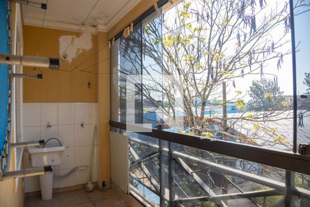 Varanda do quarto  de apartamento para alugar com 3 quartos, 80m² em Piraporinha, Diadema