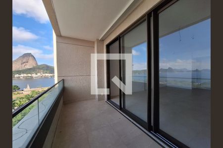 Varanda Sala de apartamento à venda com 4 quartos, 181m² em Flamengo, Rio de Janeiro