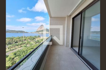 Varanda Sala de apartamento à venda com 4 quartos, 181m² em Flamengo, Rio de Janeiro