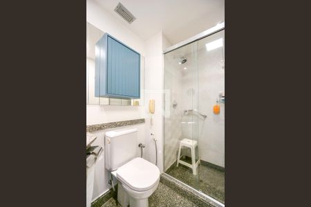Banheiro de kitnet/studio à venda com 1 quarto, 29m² em Tatuapé, São Paulo