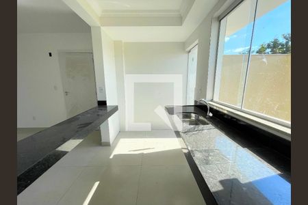 Sala/Cozinha  de apartamento à venda com 2 quartos, 145m² em Planalto, Belo Horizonte