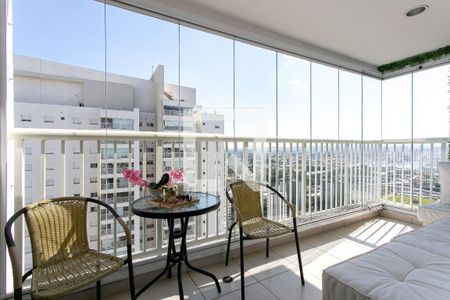 Varanda de apartamento para alugar com 2 quartos, 83m² em Tatuapé, São Paulo