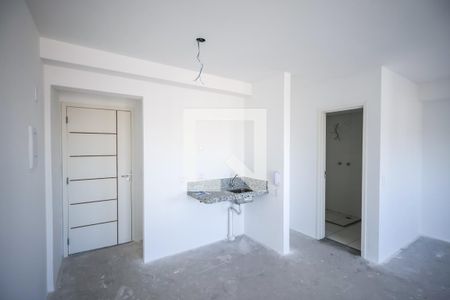Quarto e Cozinha de kitnet/studio à venda com 1 quarto, 34m² em Vila Nair, São Paulo