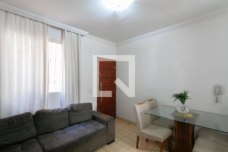 Sala de apartamento à venda com 2 quartos, 50m² em São João Batista, Belo Horizonte