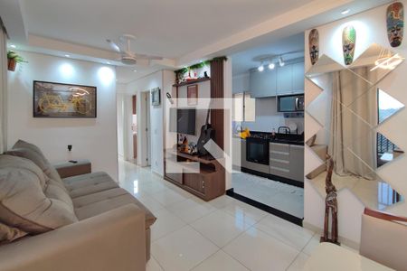 Sala de apartamento à venda com 3 quartos, 74m² em Parque Fazendinha, Campinas