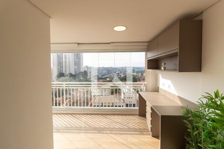 Varanda Estendida  de apartamento à venda com 2 quartos, 65m² em Jardim Marajoara, São Paulo