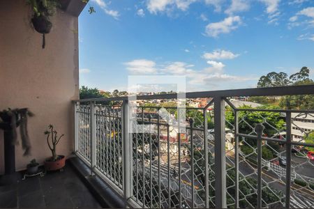 Varanda de apartamento à venda com 2 quartos, 59m² em Vila Sonia do Taboao, Taboão da Serra