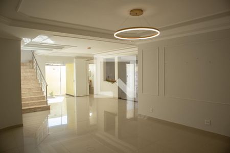 Sala de casa de condomínio para alugar com 4 quartos, 380m² em Golden Park Residence, Hortolândia