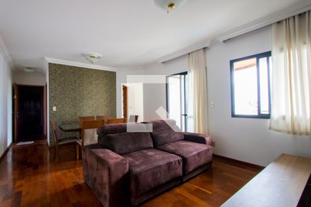 Sala de apartamento à venda com 2 quartos, 98m² em Vila Gilda, Santo André