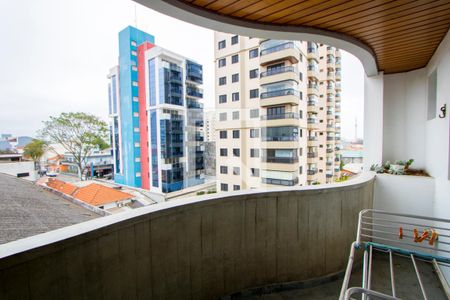 Varanda da sala de apartamento à venda com 2 quartos, 98m² em Vila Gilda, Santo André