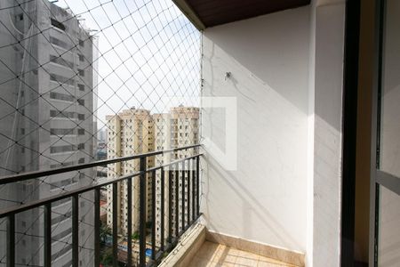 Varanda da Sala de apartamento à venda com 3 quartos, 89m² em Vila Azevedo, São Paulo