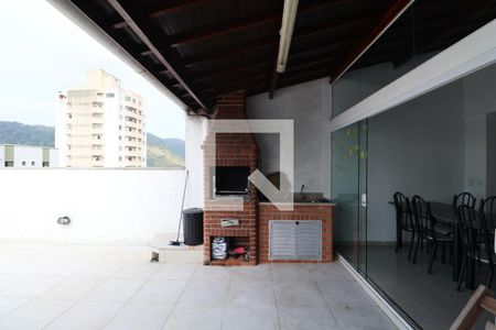 Varanda - Churrasqueira de apartamento para alugar com 2 quartos, 146m² em Jardim Las Palmas, Guarujá