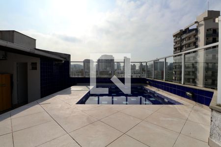 Varanda - Piscina de apartamento para alugar com 2 quartos, 146m² em Jardim Las Palmas, Guarujá