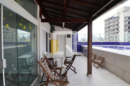 Varanda de apartamento para alugar com 2 quartos, 146m² em Jardim Las Palmas, Guarujá