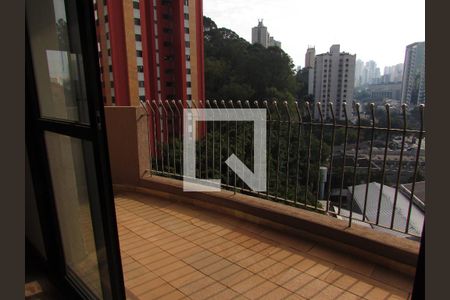 Varanda da Sala de apartamento à venda com 4 quartos, 254m² em Vila Andrade, São Paulo