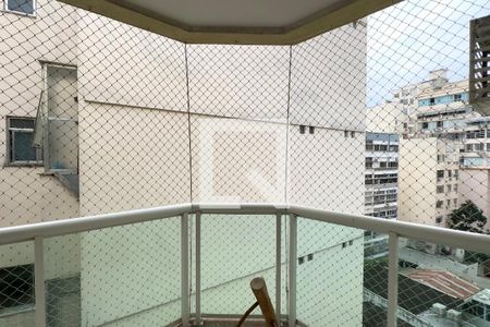 Varanda de apartamento à venda com 2 quartos, 65m² em Flamengo, Rio de Janeiro