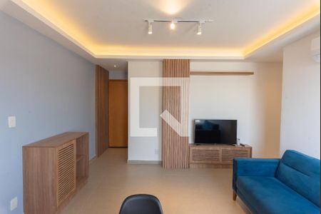 Sala de apartamento para alugar com 1 quarto, 65m² em Jardim do Trevo, Campinas