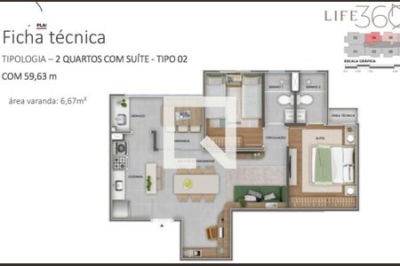 Apartamento à venda com 3 quartos, 82m² em Palmares, Belo Horizonte