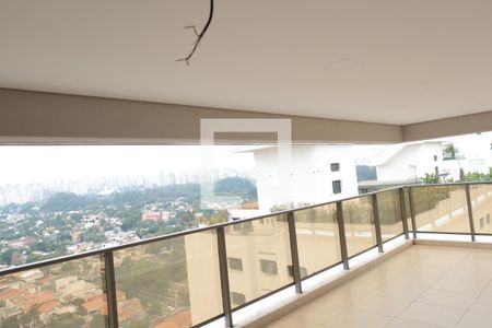 Varanda da Sala de apartamento à venda com 3 quartos, 181m² em Vila Nova Conceição, São Paulo