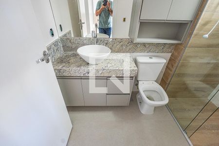 Banheiro Quarto   de apartamento para alugar com 1 quarto, 33m² em Paquetá, Belo Horizonte