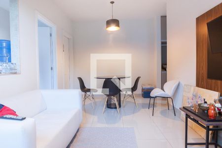 sala de apartamento à venda com 1 quarto, 40m² em Vale do Sereno, Nova Lima