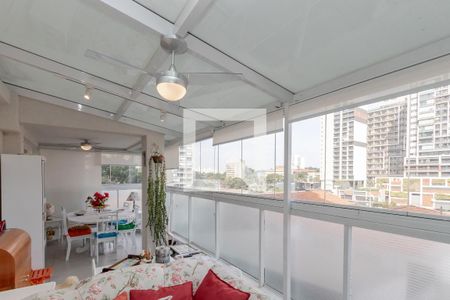 Varanda de apartamento à venda com 2 quartos, 75m² em Jardim das Acacias, São Paulo