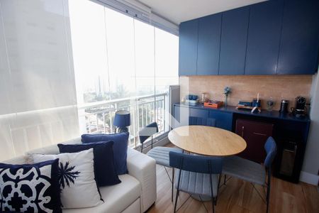 Varanda gourmet de apartamento para alugar com 3 quartos, 110m² em Jardim Vazani, São Paulo