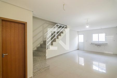 Sala de casa à venda com 3 quartos, 120m² em Vila Vilma, Santo André