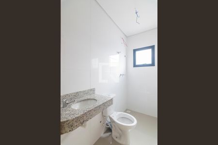 Banheiro da Suite de casa à venda com 3 quartos, 120m² em Vila Vilma, Santo André