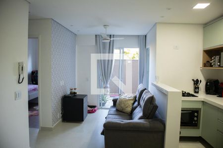 Sala de apartamento para alugar com 2 quartos, 56m² em Jardim Novo Angulo, Hortolândia