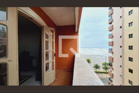 Varanda da Sala de apartamento para alugar com 2 quartos, 82m² em Guilhermina, Praia Grande