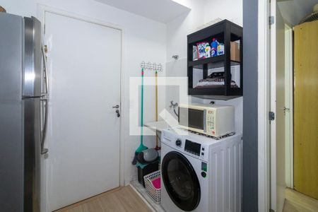 Sala/Cozinha de apartamento à venda com 1 quarto, 26m² em Vila Andrade, São Paulo