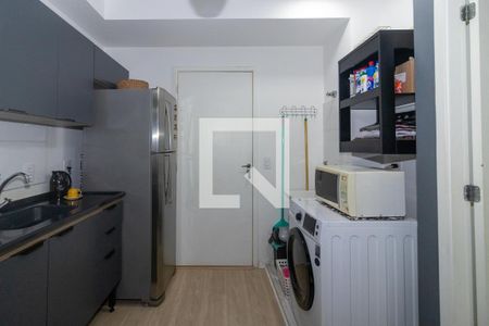 Sala/Cozinha de apartamento à venda com 1 quarto, 26m² em Vila Andrade, São Paulo