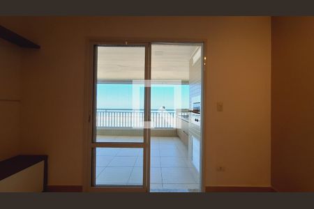 Vista da sala de apartamento para alugar com 3 quartos, 163m² em Aviação, Praia Grande