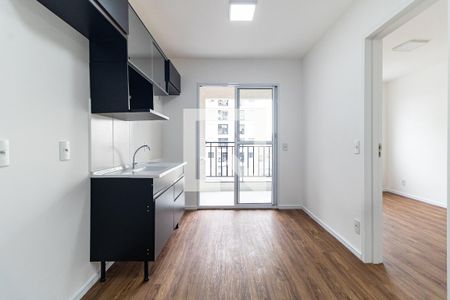 Cozinha de apartamento para alugar com 1 quarto, 32m² em Vila Moinho Velho, São Paulo