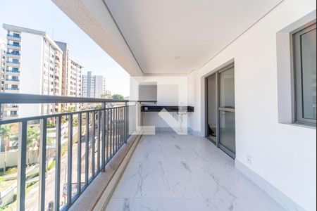 Varanda da Sala de apartamento para alugar com 3 quartos, 82m² em Vila Gilda, Santo André