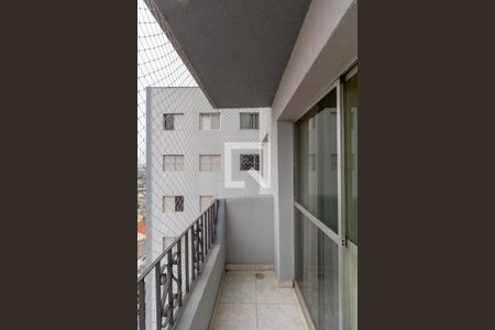 Varanda Sala  de apartamento para alugar com 2 quartos, 56m² em Vila Marieta, São Paulo
