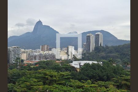 Vista do quarto de apartamento para alugar com 2 quartos, 65m² em Botafogo, Rio de Janeiro