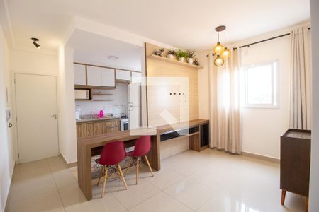 Sala de apartamento para alugar com 2 quartos, 60m² em Jardim Gutierres, Sorocaba