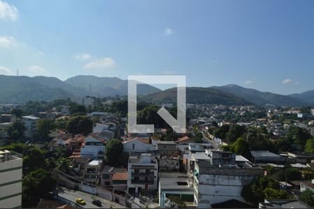 Vista da Varanda de apartamento à venda com 1 quarto, 58m² em Tanque, Rio de Janeiro