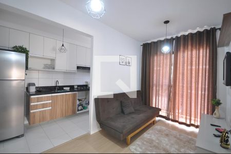 Sala de apartamento para alugar com 2 quartos, 43m² em Horto Florestal, São Paulo