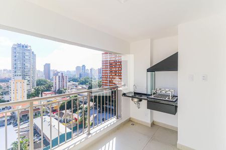 Varanda de apartamento para alugar com 2 quartos, 58m² em Chácara Santo Antônio (zona Sul), São Paulo